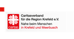 Logo des Caritasverbandes Krefeld für ein Headerbild.